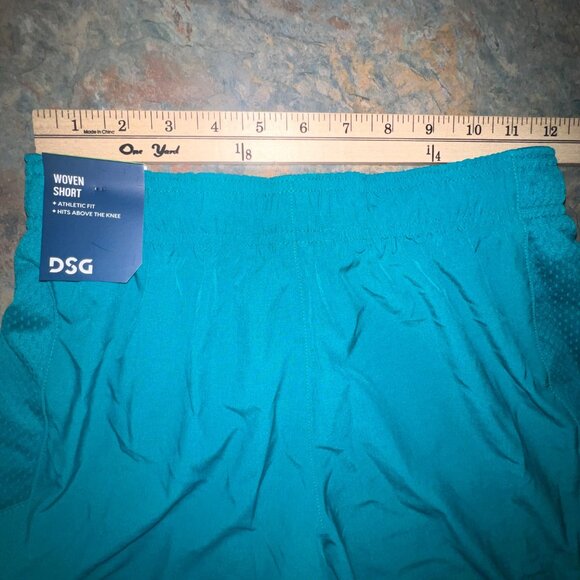 DSG Boys‎ Athletic Fit Shorts, Teal, Large - Picture 4 of 9